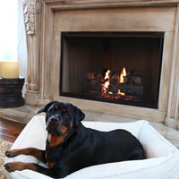 Ivory Lounger Bed