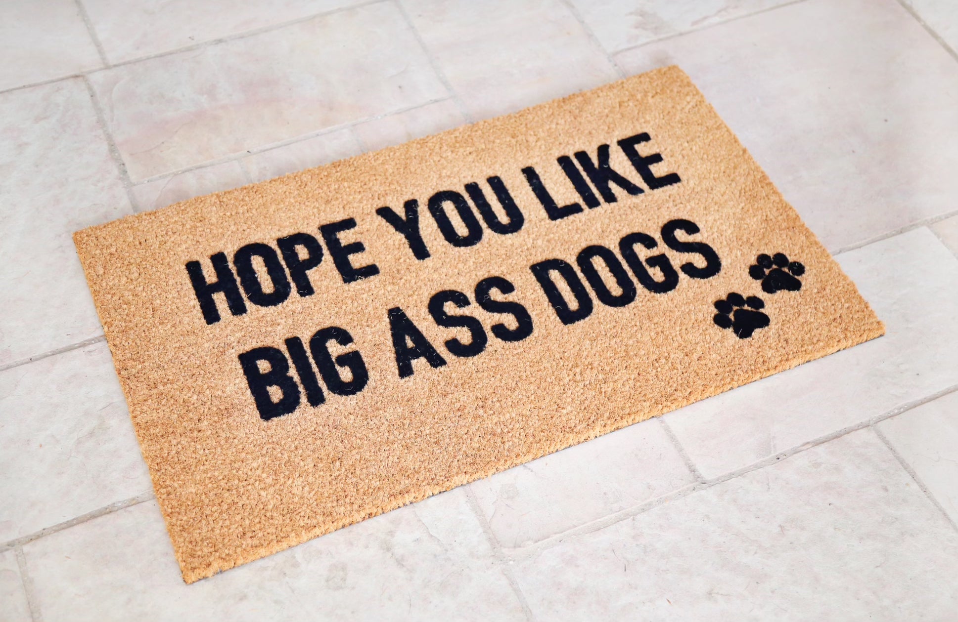 Big Ass Dogs - Doormat DeCoir - Doormat DeCoir
