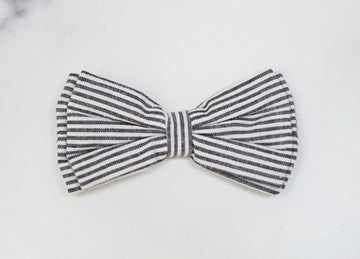 Classy Striped Bow Tie
