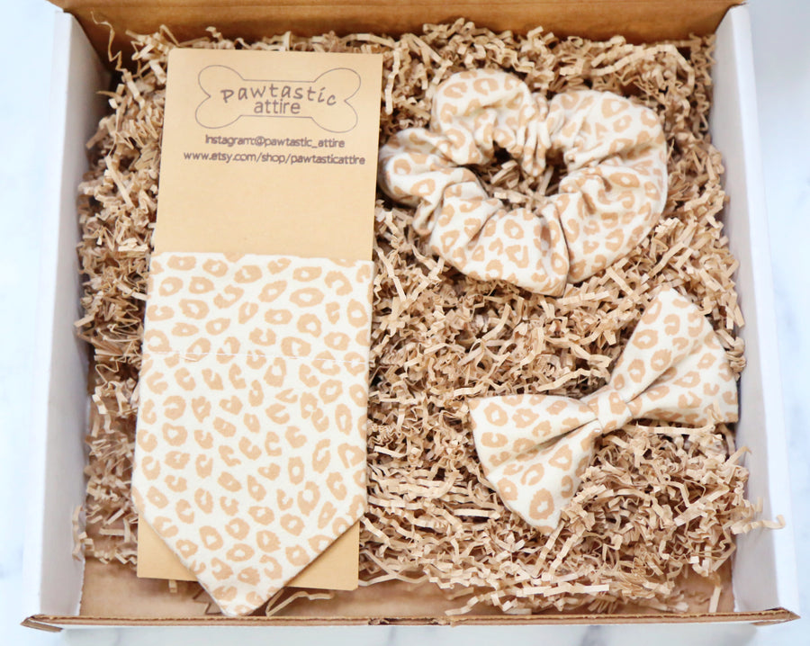 Cheetah Print Gift Box