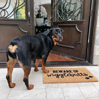 Beware of Wiggle Butts Doormat