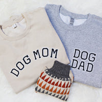Cream Dog Mom Sweater